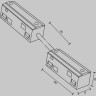 Коннектор питания MAYTONI EXILITY TRA034CPC-42W-5 прямой гибкий 5см белый